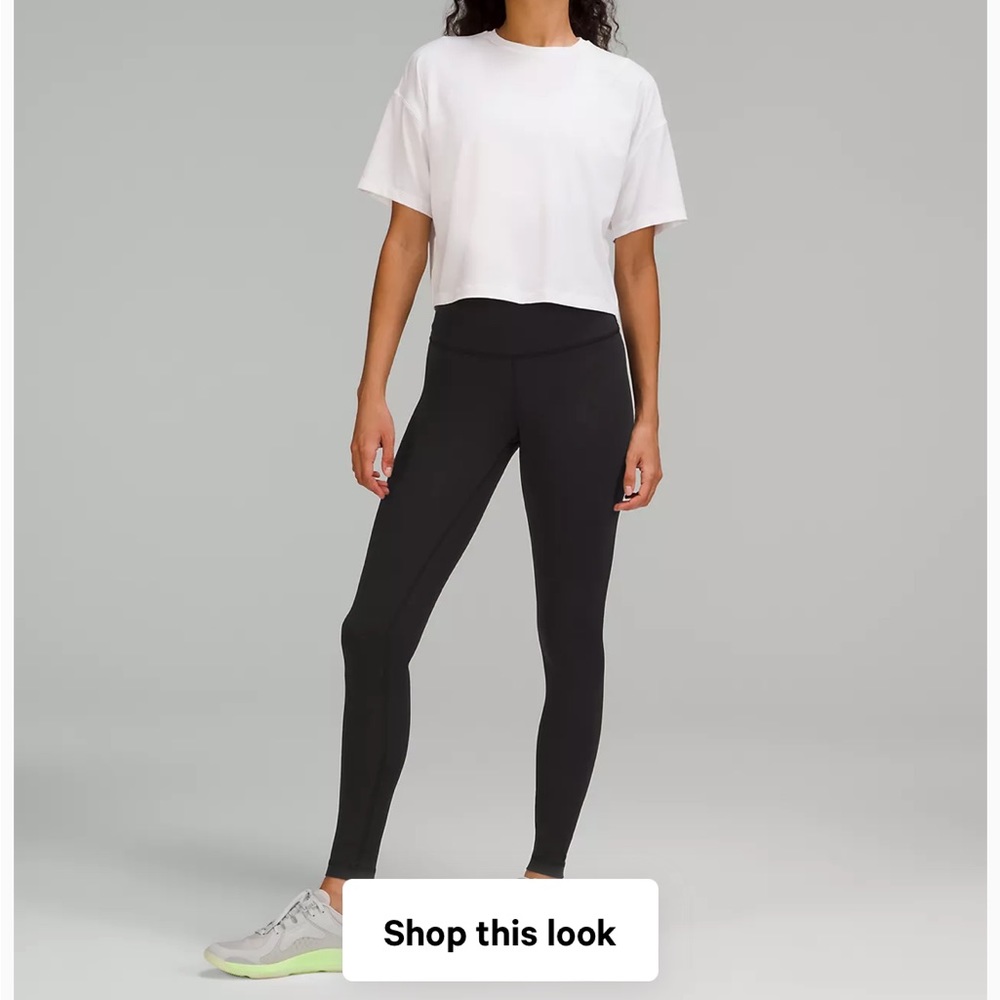 Lululemon Wunder Under full length black legging
